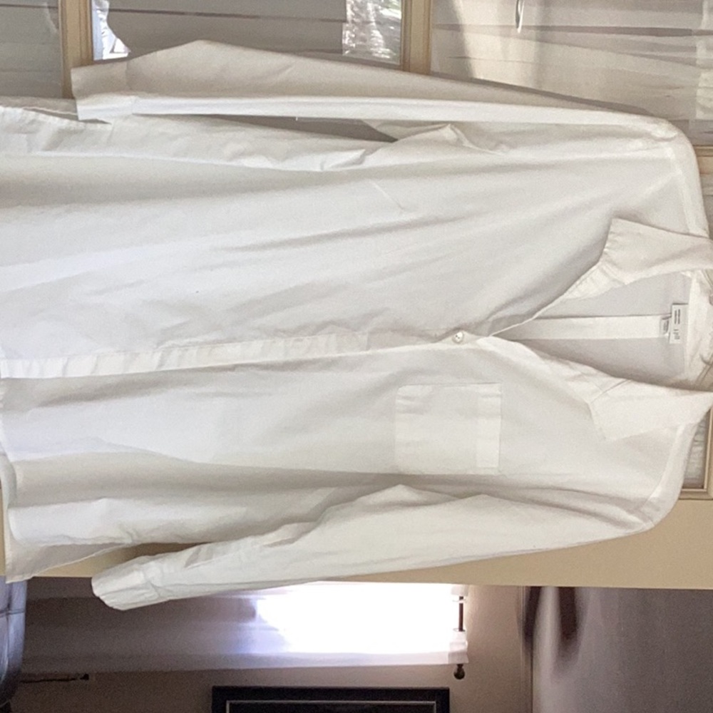 J Jill long white shirt